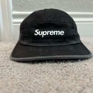 Supreme Black Camp Style Hat